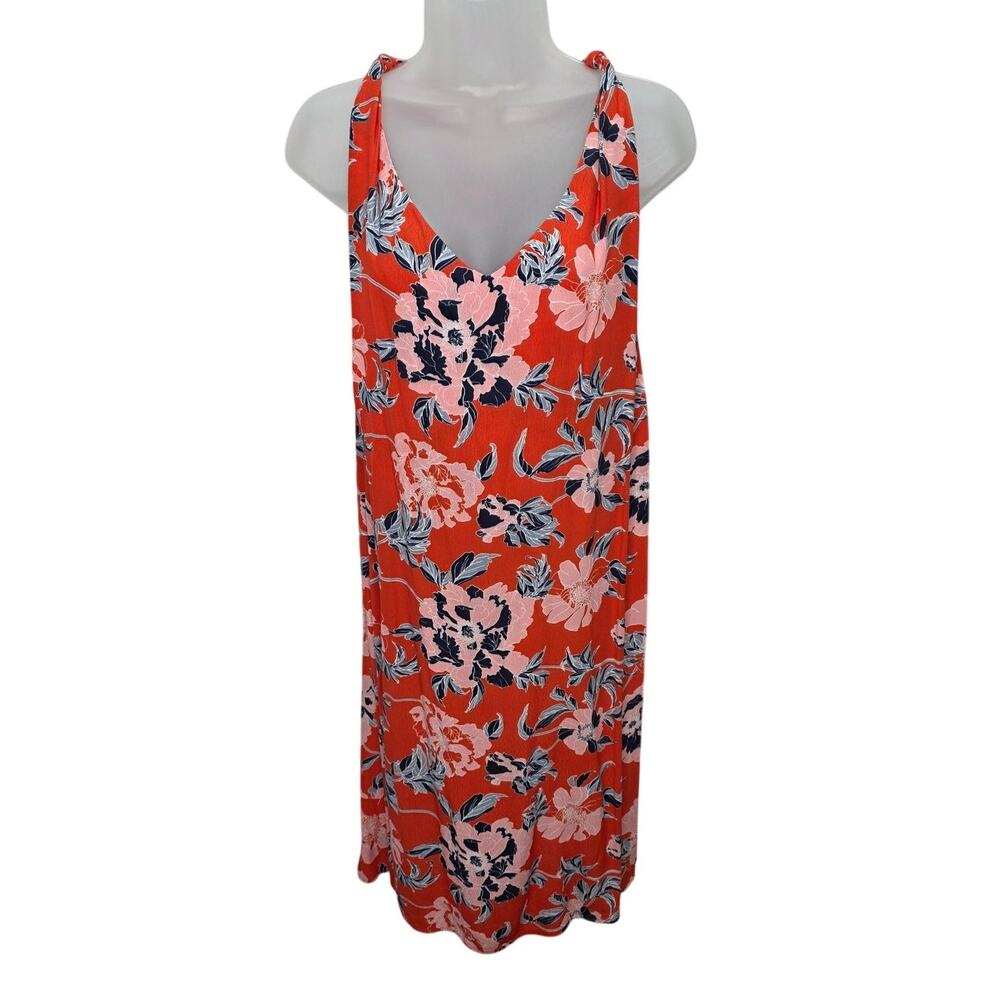 Madison Floral Sleeveless Women's Casual Summer V neck Dress- Cruise Party event